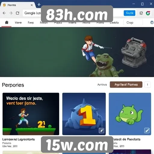 Análise da evolução dos jogos no site 83h.com